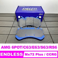 [HRCO] Endless Mx72 Plus & CCRG Brake Pads AMG 6 Piston C63/E63