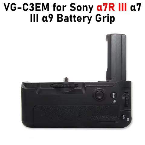 a7R III Vertical Grip with Remote Control for Sony a9 a7 III a7M3 a7R3 Battery Grip VG-C3EM