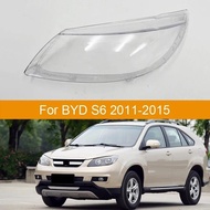 For BYD S6 2011- 2015 Headlight Cover Headlamp Shell Mask Transparent Lampshdade Lens Plexiglass Aut