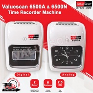Time Recorder 6500A/N Black Watchman Punching / Clocking Machine