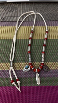 LARRY SMITH/FA/SAAD SILVER NECKLACE