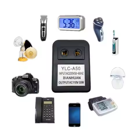 /KQM/Voltage Converter 50W 220V To 110V /110V To 220V Regulator Supplies Transformer Adapter Univers