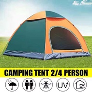 Waterproof Outdoor Camping Tent multi-color 2/4/6/8person dome camping tent