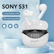SONY S31 Wireless Headset Bluetooth V5.1 In-ear Earbuds Sports Bluetooth Headphone Earphones HiFi Stereo Music with Charging Box