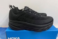 【有盒】hoka one one bondi6 減震防滑 跑步鞋 黑色