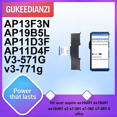 AP13F3N V3-571G V3-771G AP11D3F AP11D4F Battery For Acer Aspire as10d31 as10d51 as10d81 S3 S7-391 S7