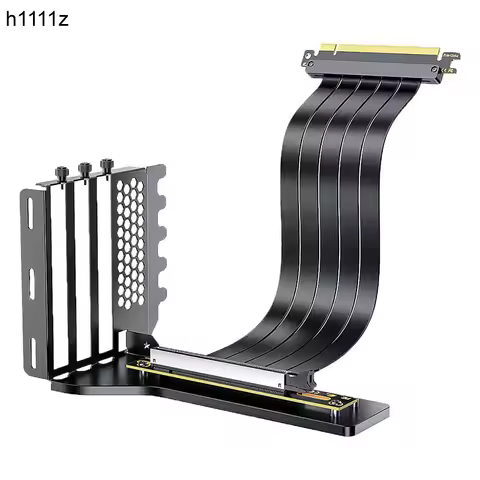 2/3 Slot VGA Graphics Card Universal Vertical GPU Holder Riser Vertical GPU Mount Bracket External e