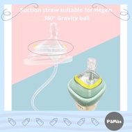 Suction Straw suitable for hegen, 360 gravity ball Straw Spout Hegen