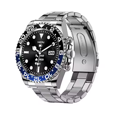 AW12 Smart Watch Men Bluetooth Call Message Display Custom Dial Heart Rate Blood Pressure Sports LED