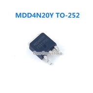 5pcs MDD4N20Y TO-252 MDD4N20 MDD4N20YRH TO252 3A 200V N-channel MOSFET transistor new