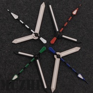 C3 Green Luminous Watches Pointers Wasp Stripe Second Hands Watch Parts For NH35 4R35 NH36 4R 7S NH3