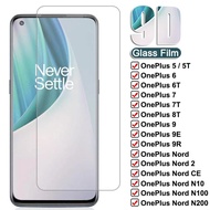 ♥Ready Stock【Tempered แก้ว】9D กระจกนิรภัยสำหรับ OnePlus 9 9R 9E 8T 7 7T 6 6T 5T 3 3T Protector ฟิล์ม OnePlus Nord 2 CE N10 N100 N200กระจกนิรภัย