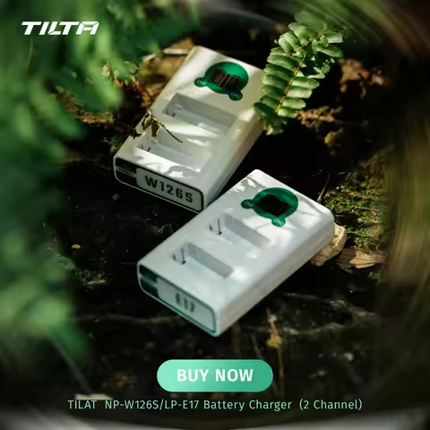 TILTA NP-W126S LP-E17 Battery Portable Charging Station for Fujifilm Charger Fuji X-Pro1 XT1 for Can