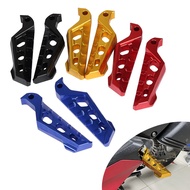 1 Pair Motorcycle Rear Passenger Footrest Foot Rest Pegs Pedals for Yamaha XMAX300 XMAX250 XMA0X125 XMAX 300 X-MAX 250 125 40