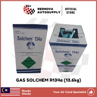 "SOLCHEM Brand" GAS SOLCHEM R134a 13.6kg