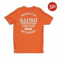 Vintage Retro Alcatraz Penitentiary Swim Team T-Shirt