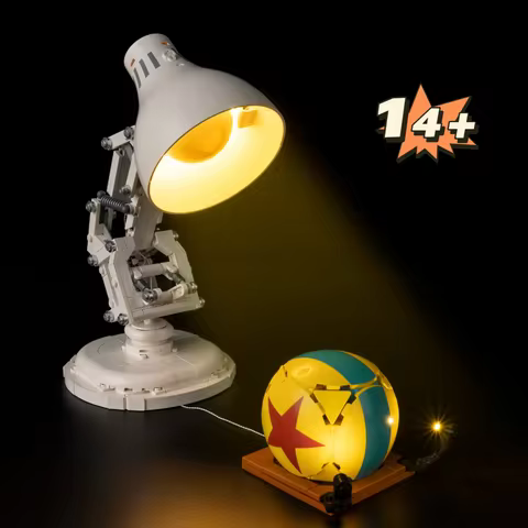 Big Sale LED Light Kit suitable for Pixar Luxo Jr. 21357 Building Blocks Decorative Lamp Not Include