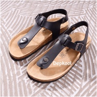 Clip-on Shoes - Unisex Black Rice Husk Sole - Export form (large form)