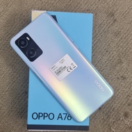 Hp Second OPPO A76 6GB/128GB Fullset Garansi