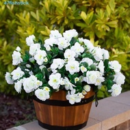 FISHSTICK Artificial Azalea Flowers Branches, Fake Flowers Simulation Plant Simulation Azalea Floral
