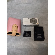 【Excellent】  Digital Camera LUMIX Shell White DMC-FX33-W