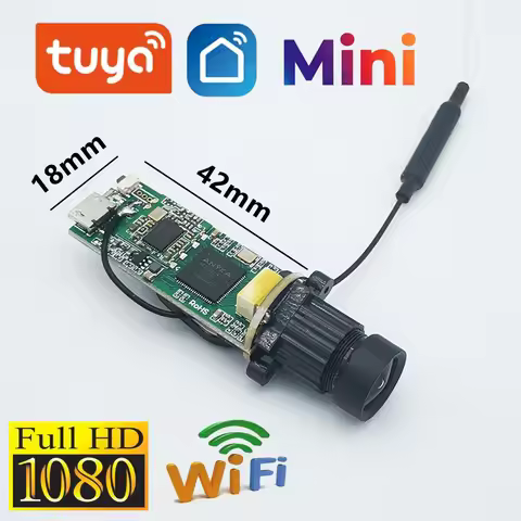 DIY Tuya Camera Module Mini 1080P Wireless IPC Screw Tool Lens Small Size Onvif RTSP