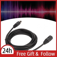 supergoodsales 8 Pin DIN Adapter Cable  Big Male to Female Speaker Sound Extension Cord for Cables E