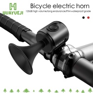 HUAYUEJI Bicycle Electric Horn Long Endurance 120db Skateboard Kids Scooters Warning Sound