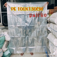 Kantong Plastik PE Pembungkus 100 x 130 Tebal 80 Micron Dan 50 Micron