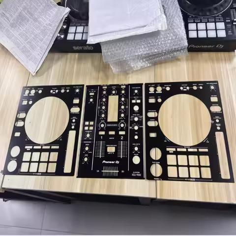 Pioneer XDJ-RX2 xdjrx2 All-in-one Machine Complete Set of Aluminum Panels (hard Board Not Film)