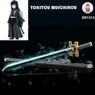 ĐỒ CHƠI LẮP RÁP KIỂU LEGO MÔ HÌNH KIẾM HÀ TRỤ TOKITOU MUICHIROU TRONG KIMETSU NO YAIBA ANIME DK1515