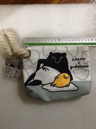 筆袋 Gudetama 蛋黃哥 X LAIMO 馬來貘 船型 化妝包