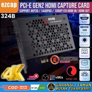 EZCAP 324B PCIE PCI EXPRESS Video Capture Live Gamer RAW Support 4K30FPS EZCAP324/