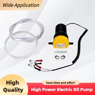 High Power Electric Oil Pump 12V Self Priming Engine Oil Gear Oil Pumping Machine 24V Automotive Oil