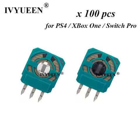 100 PCS Replacement Trimmer 3D Potentiometer Sensor for Dualshock 4 PS4 PS5 Controller Axis Analog S