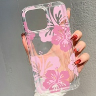 1pc Floral Print Phone Case Compatible With IPhone11 12 13 14 15 Pro Max/13promax Xr Xs16 16promax, 