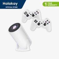 M300 MAX Retro Video Game Consoles Mini Portable Intelligent ProjectorHome Projector Android11 Syste