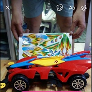 Plastic F1 style toy racing car