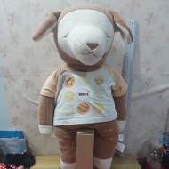 Nishikawa-Sheep Mel-kun Soft Brushed Fabric Body Pillow~Brown/Mishikawa-Sheep Pillow Doll Brown (65c