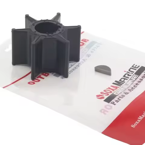 67F-44352 Water Pump Impeller & Key For Yamaha 4 Stroke 75 80 90 100 HP Outboard Boat Motor 18-3042 