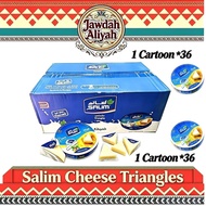 Salim Cheese Triangle/Cheese/Slices/Keju Salim/Triangular/Premium Quality/Halal/ Creamy Food/120gm