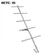 Ailunce AY01/AY02/AY03/AY04 Yagi เสาอากาศสถานีฐานเสาอากาศรับสัญญาณสูง 7 dBi UHF- หญิงเสาอากาศอลูมิเน