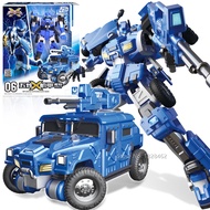 Original ABS Mini Force Deformation Robot to Car Toys Action Figures Mini Force X Simulation Car Air