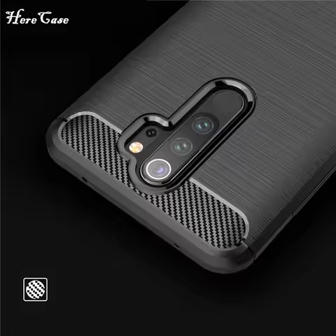 For Cover Xiaomi Redmi Note 8 Pro Case Shockproof Bumper Carbon Fiber Case For Xiaomi Redmi Note 8 P