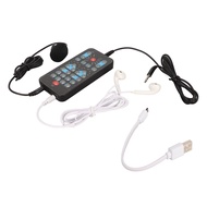Multi-Function Voice Changer Sound Card 8 Voice Modification Effects Microphone Voice Changer for Mo