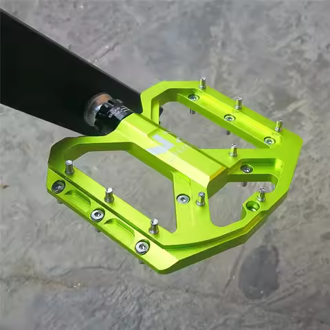 ENZO Flat Foot Ultralight Mountain Bike Pedals MTB CNC Aluminum Alloy Sealed 3 Bearing Anti-slip Bic