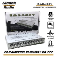 Parametric equalizer Embassy EQ 777 Priem Equalizer 7 Band