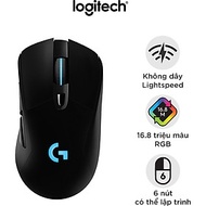 Chuột game không dây Lightspeed RGB Logitech G703 - Cảm biến Hero 25k, tương thích PowerPlay, nhẹ 95