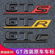 Benz Gtc GTR Gts Side Mark Of Modified Propeller Plate Amg Rear Logo Letter Mercedes-Benz
