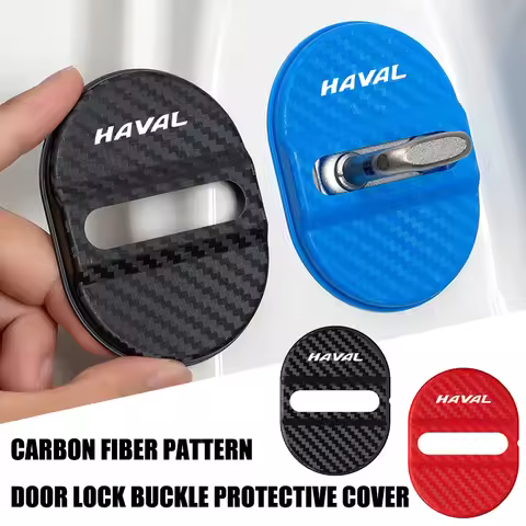For Haval Car Door Lock Buckle Protection Cover Decorative Accessories H6 F7 H9 H2 Jolion F7X F7H H5
